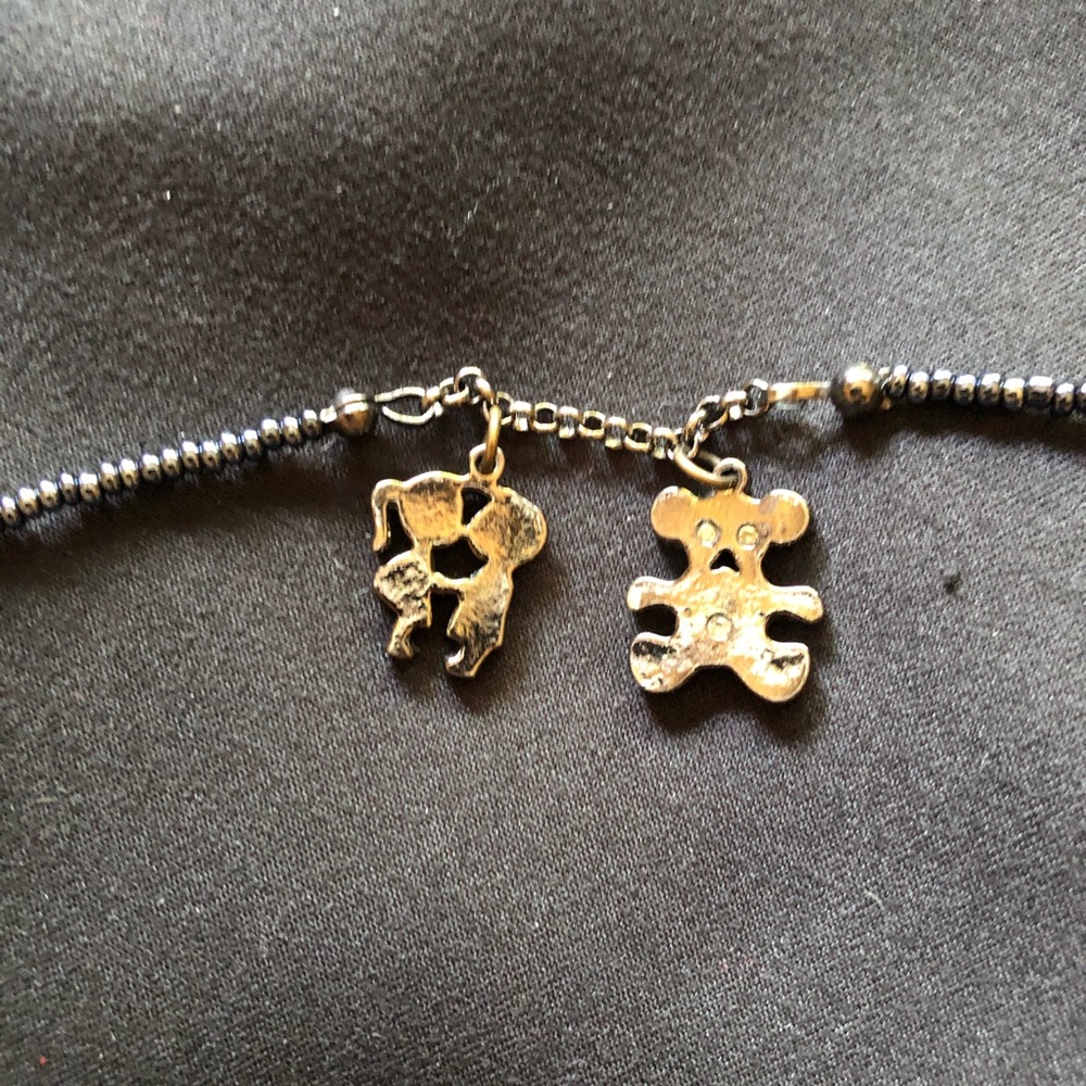 💙charm necklace
